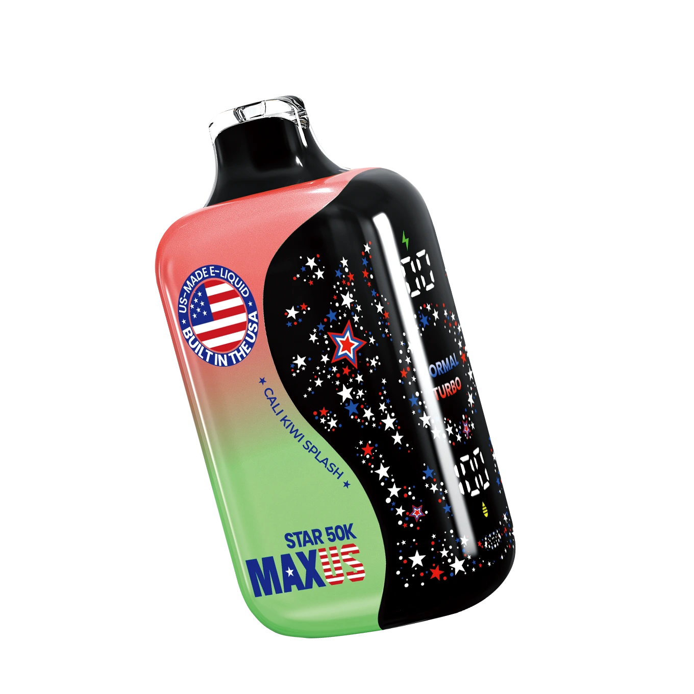 Maxus Star 50K Cali Kiwi Splash Disposable Vape - Black Coral